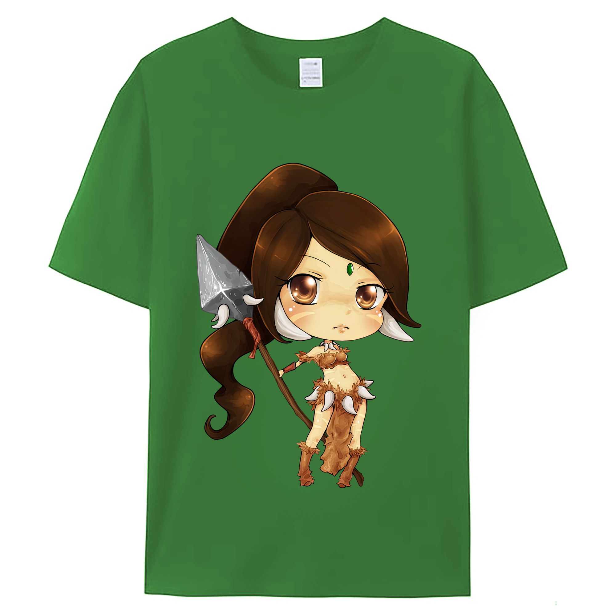 （画像用） リーグ・オブ・レジェンド League of Legends LOL レディースカジュアルプリントTシャツ（綿100％）